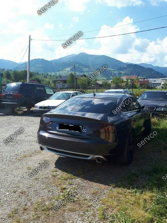 Difuzor evacuare bara spate Sline S-line Audi A5 Sportback 2009-2012 v1