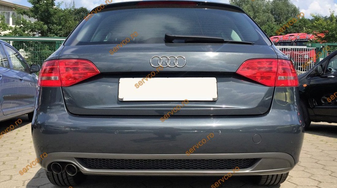 Difuzor evacuare spoiler bara spate AUDI A4 B8 Sline S4 Rs4 ver6