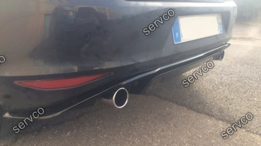 Difuzor evacuare tuning spoiler prelungire bara spate VW Golf 7 Gti Clubsport ver4