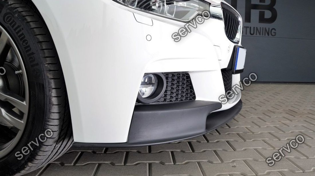 Difuzor lip prelungire bara fata BMW F30 F31 Aero Performance Mpachet M tech 2012-2016 v6