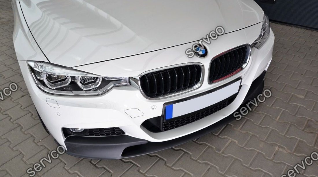 Difuzor lip prelungire bara fata BMW F30 F31 Aero Performance Mpachet M tech 2012-2016 v6