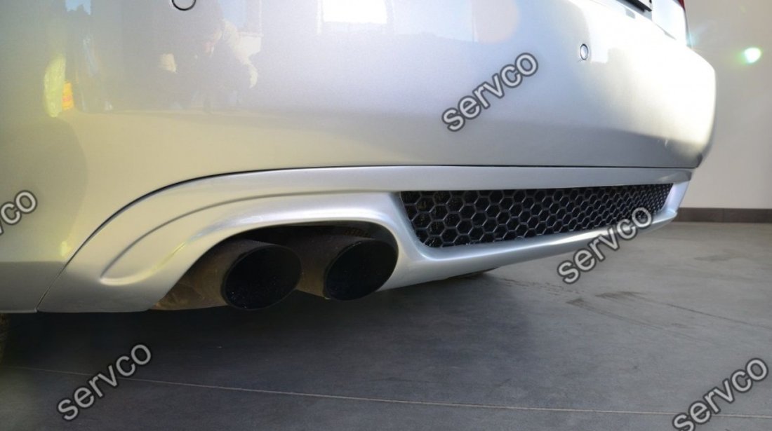 Difuzor lip Sline buza prelungire spoiler bara spate audi A5 8T Coupe S5 Rs5 2007-2011 v3