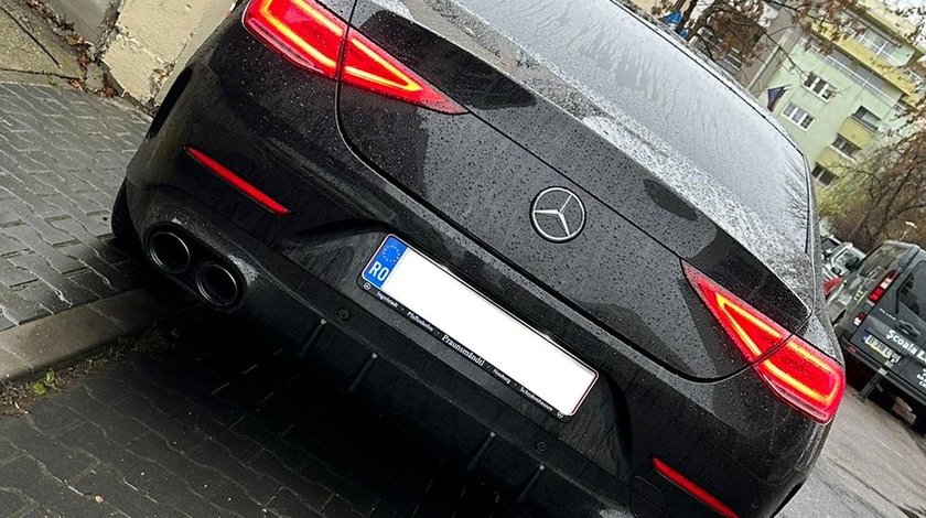 Difuzor Mercedes Benz CLS C257 (2018+) 53AMG Full Black