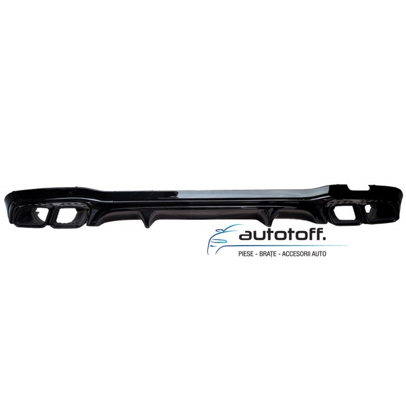 Difuzor Mercedes W213 E-Class (16-20) Negru lucios AMG63
