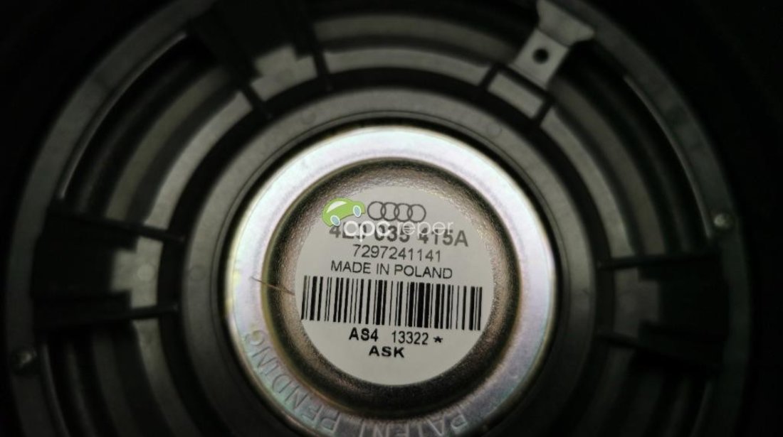 Difuzor Original usa fata Audi Q7 4L (2007 - 2009) - cod: 4L0035415A