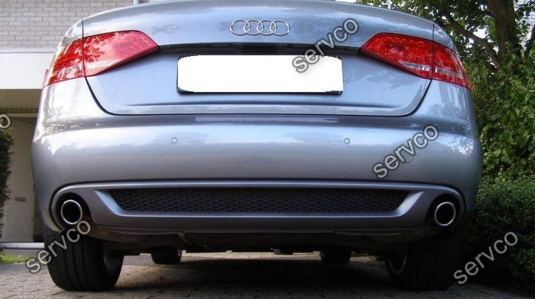 Difuzor prelungire bara spate tuning sport Audi A5 Sportback 2009-2012 Sline S5 v1