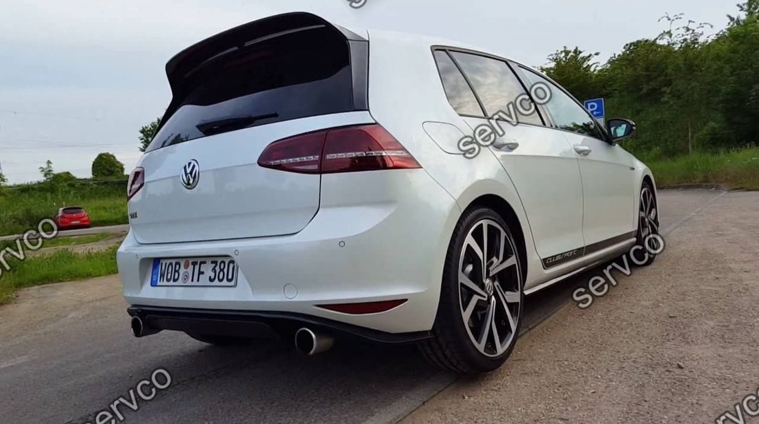 Difuzor prelungire bara spate VW Golf 7 Gti Clubsport 2012-2016 v4