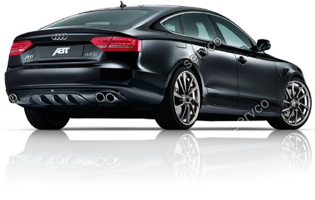 Difuzor prelungire fusta bara spate Audi A5 Sportback ABT 2009-2012 v2
