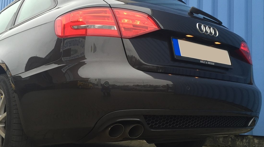 Difuzor prelungire spoiler bara spate AUDI A4 B8 Sline S4 Rs4 ver6