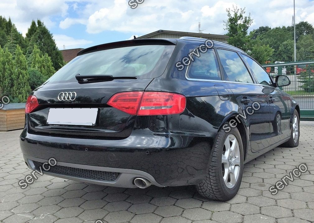 Difuzor prelungire spoiler bara spate AUDI A4 B8 Sline S4 Rs4 ver7