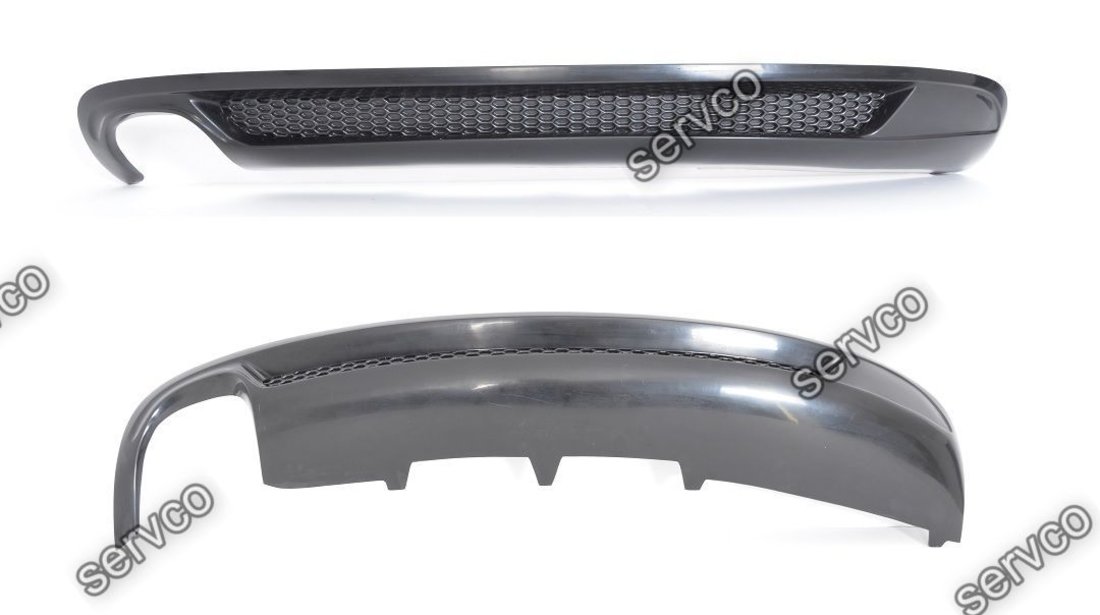 Difuzor prelungire spoiler bara spate AUDI A4 B8 2012-2015 FACELIFT Sline S4 Rs4 ver1