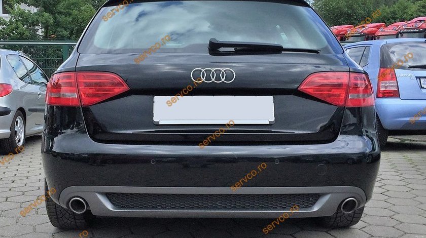 Difuzor prelungire spoiler bara spate AUDI A4 B8 Sline S4 Rs4 ver7