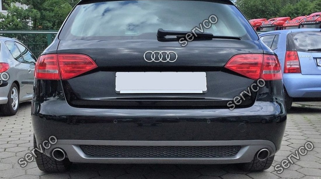 Difuzor prelungire spoiler bara spate AUDI A4 B8 Sline S4 Rs4 ver7