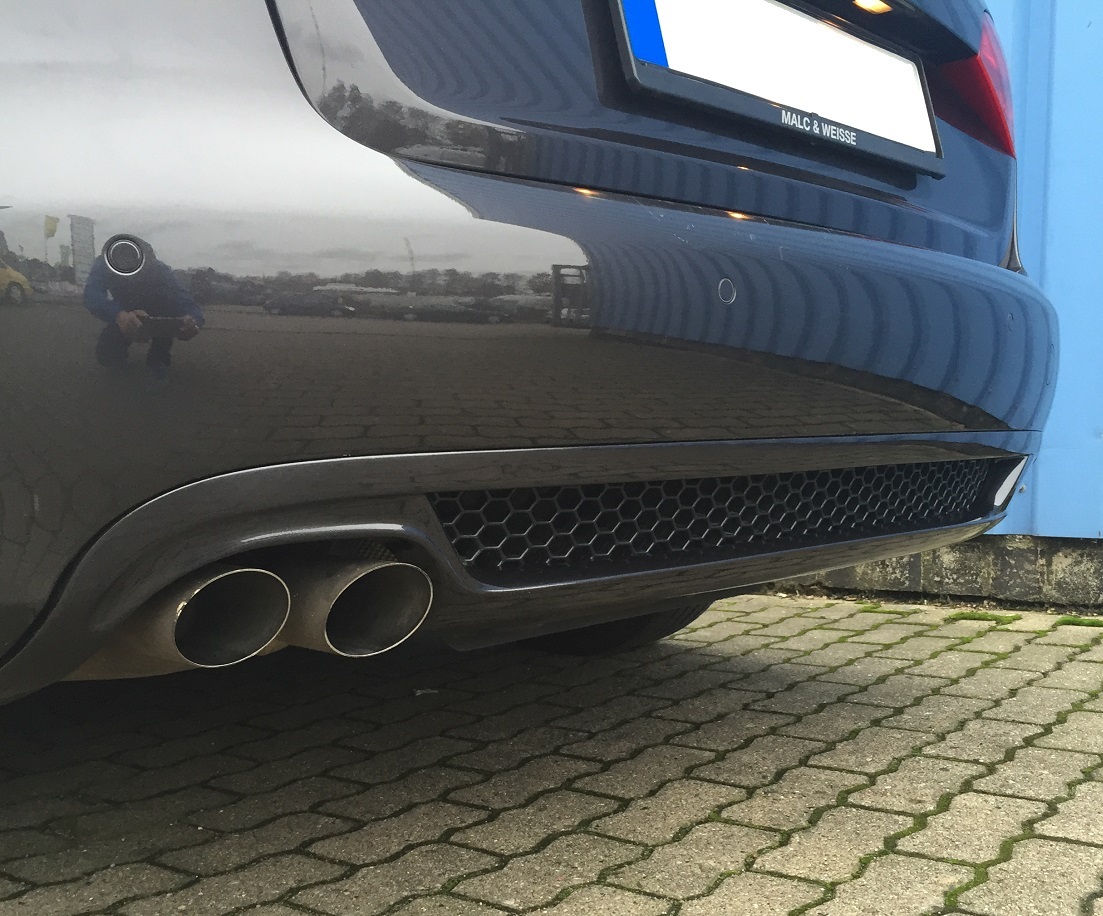 Difuzor prelungire spoiler bara spate AUDI A4 B8 Sline S4 Rs4 ver6