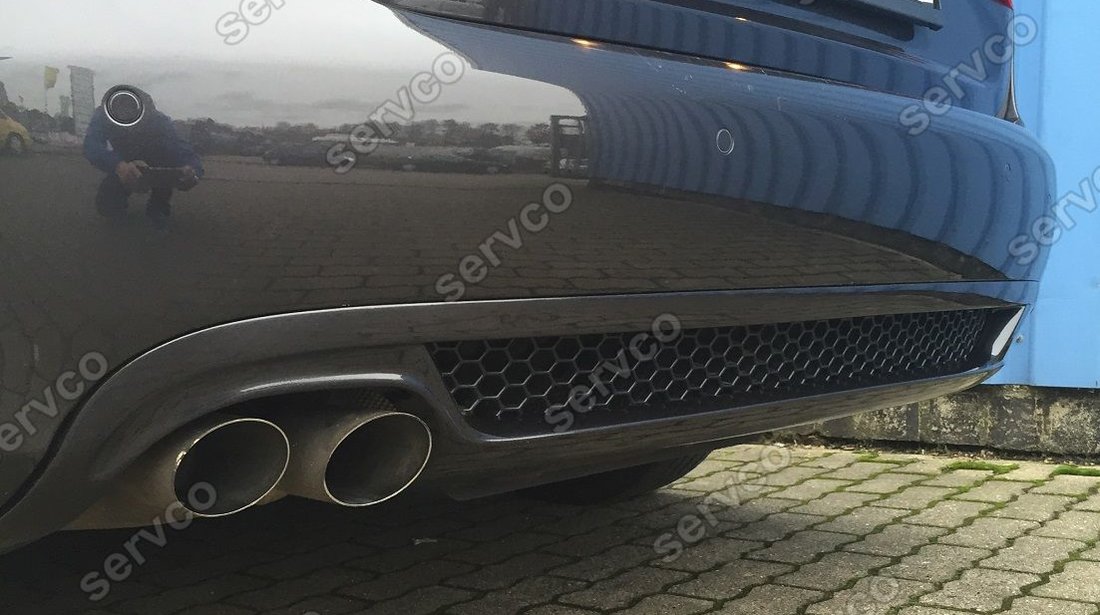 Difuzor prelungire spoiler bara spate AUDI A4 B8 S line S4 Rs4 ver6