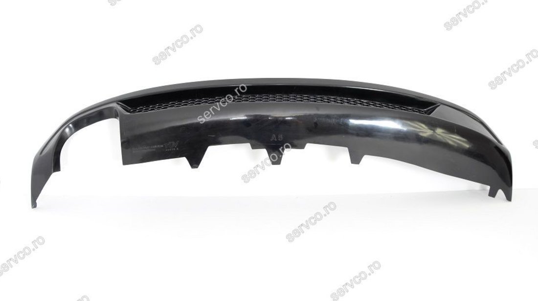 Difuzor prelungire spoiler bara spate audi A5 8T Coupe 2007 2011 Sline S5 Rs5 ver3