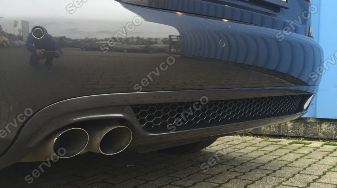 Difuzor prelungire spoiler fusta bara spate AUDI A4 B8 Sline S4 Rs4 ver6