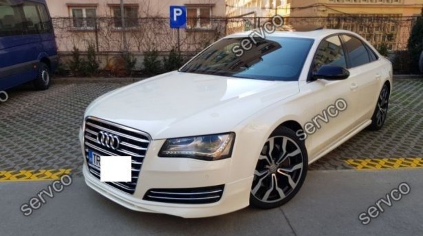 Difuzor prelungire tuning sport bara fata Audi A8 D4 ABT 2010-2014 v1