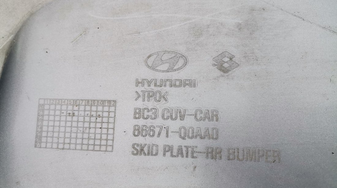 Difuzor protectie bara Hyundai i20 kona cod 86671Q0AA0