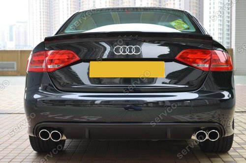 Difuzor RS4 Audi A4 B8 ver4