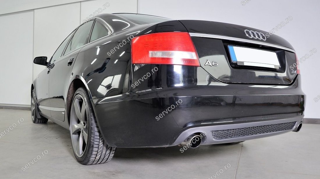 Difuzor S Line Audi A6 C6 4F Sedan ver3