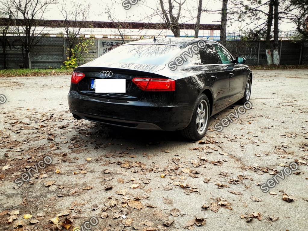 Difuzor S line S5 bara spate Audi A5 Sportback 2009-2012 v3