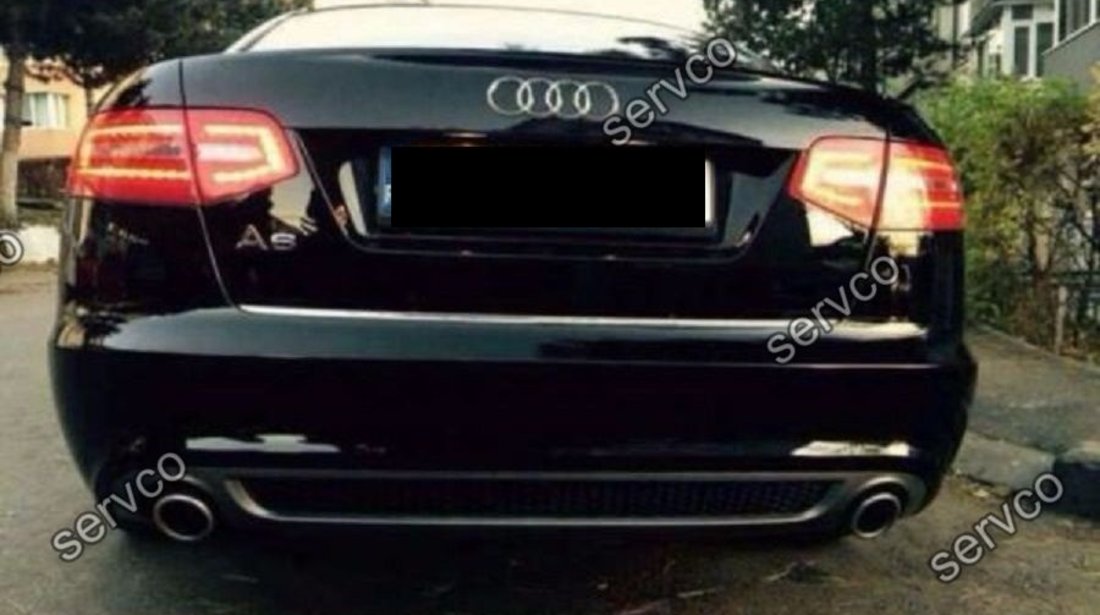 Difuzor Sline Audi A6 4F C6 Facelift ver1