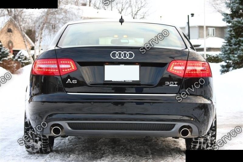 Difuzor Sline Audi A6 4F C6 Facelift ver1
