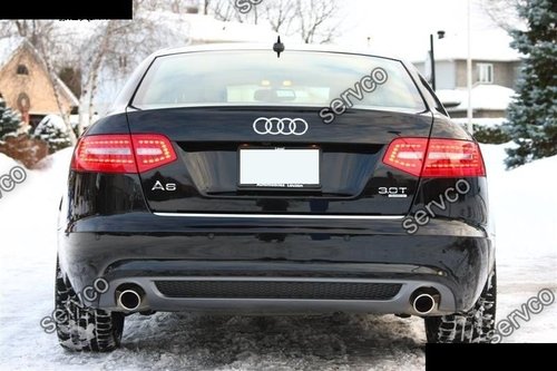Difuzor Sline Audi A6 4F C6 Facelift ver1