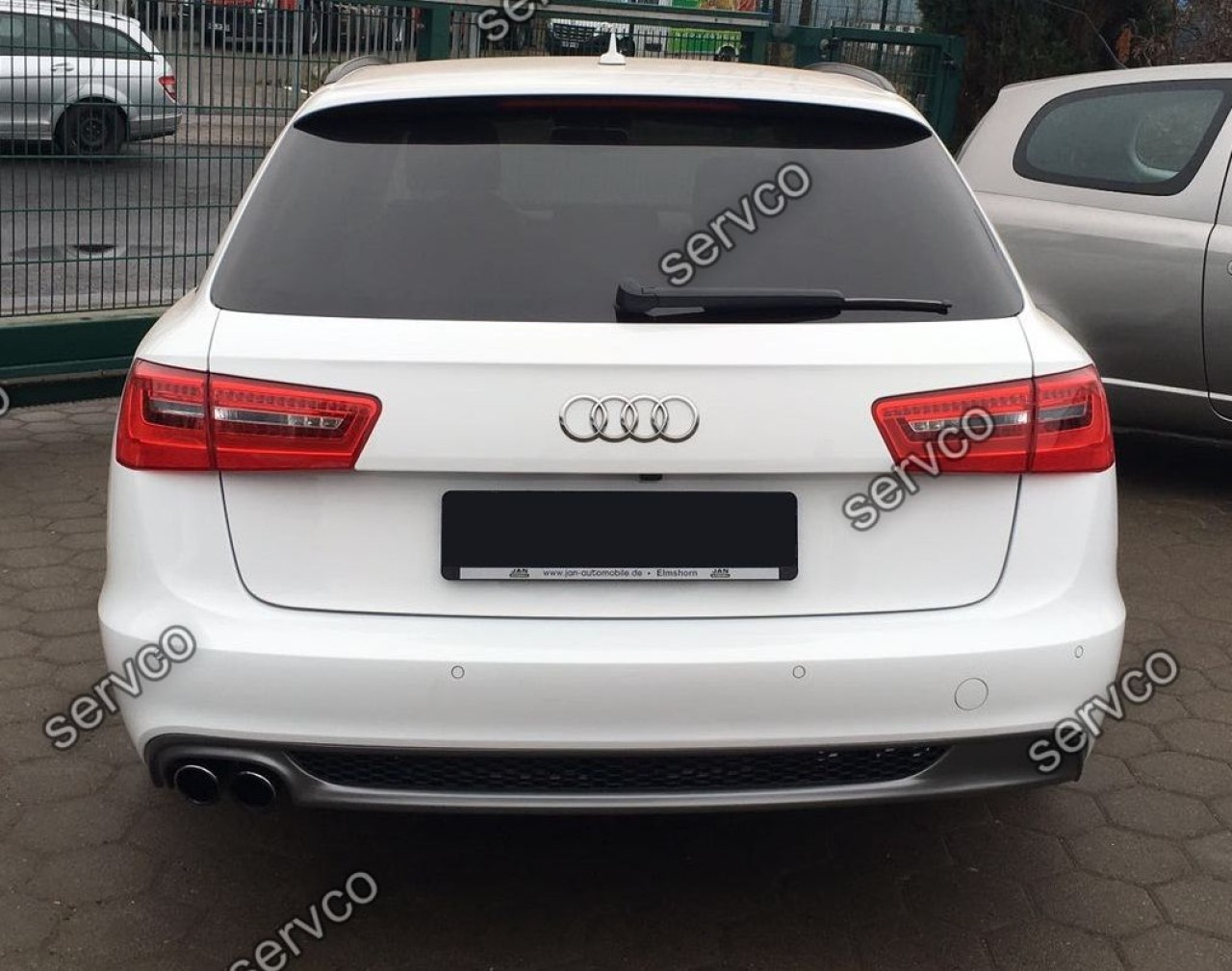 Difuzor Sline Audi A6 4G C7 ABT S6 Rs6 2011-2014 v2