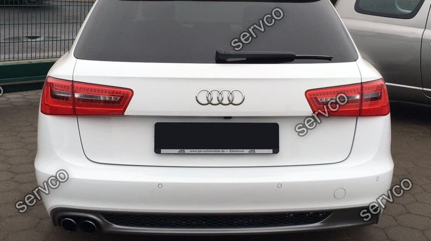 Difuzor Sline Audi A6 4G C7 ABT S6 Rs6 2011-2014 v2