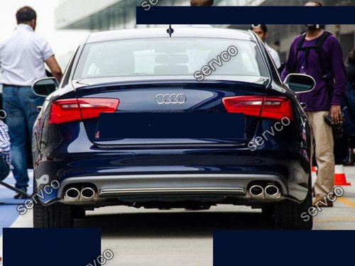Difuzor Sline Audi A6 4G C7 RS6 S6 2011-2014 v3