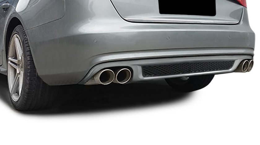 Difuzor spate Audi A4 B8 Sedan Avant intre 2007-2011 cu grilaj