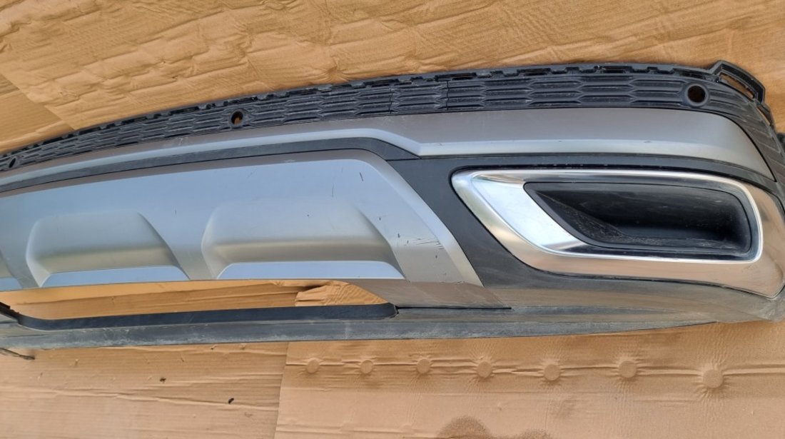 Difuzor / Spoiler inferior bara spate Audi Q7 4M Facelift S-Line 2020 2021 2022