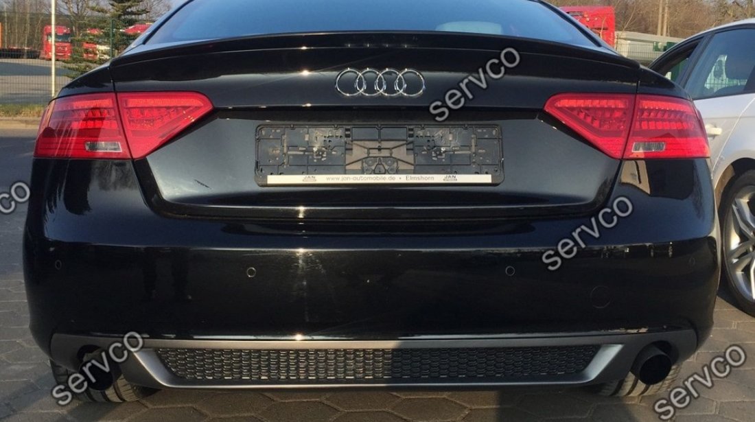 Difuzor spoiler prelungire bara spate Audi A5 Sportback Facelit Sline