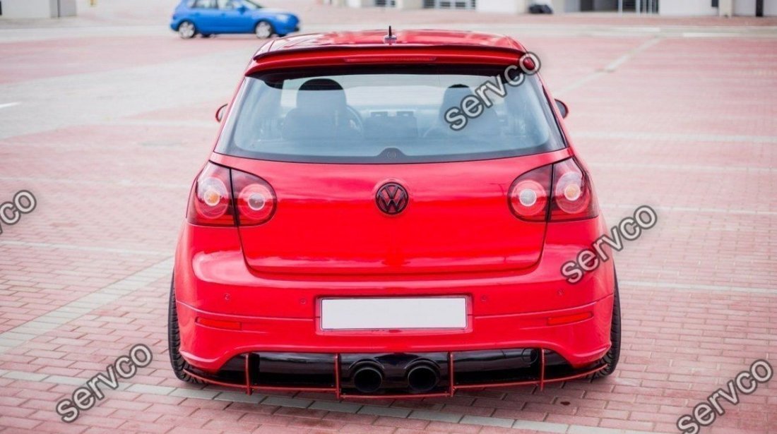 Difuzor spoiler prelungire bara spate Volkswagen Golf 5 Mk V R32 2003-2008 v10