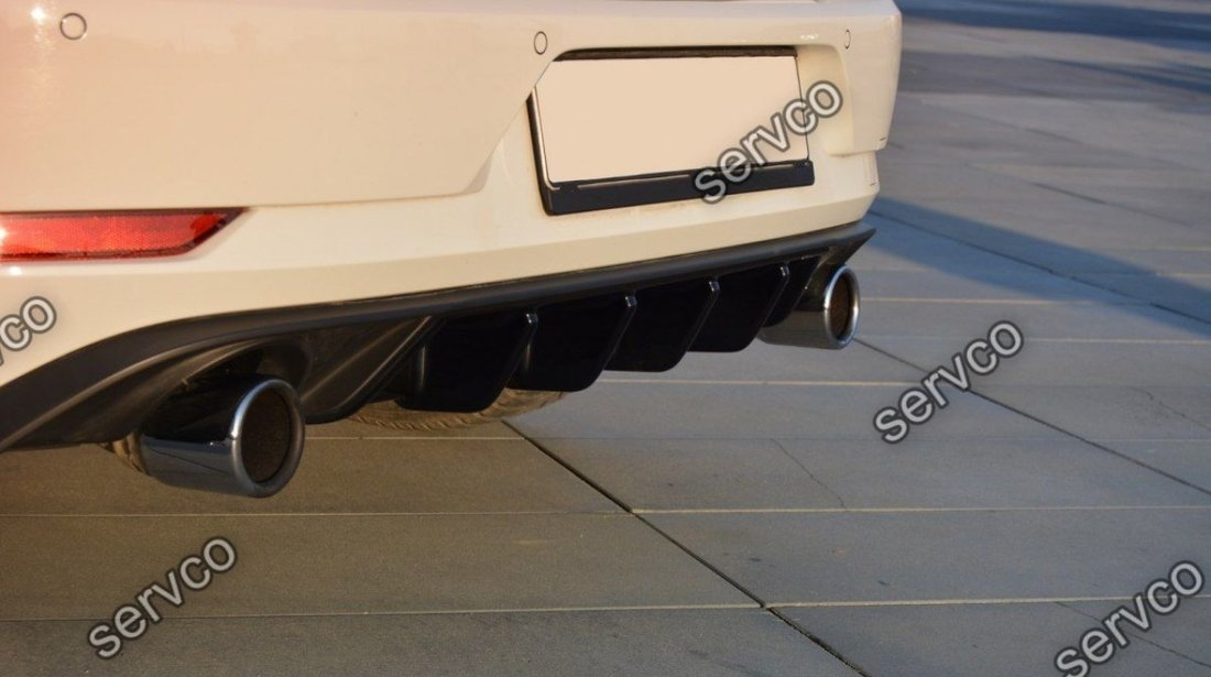 Difuzor spoiler prelungire bara spate Volkswagen Golf 7 Mk VII GTI Facelift 2017-2019 v6