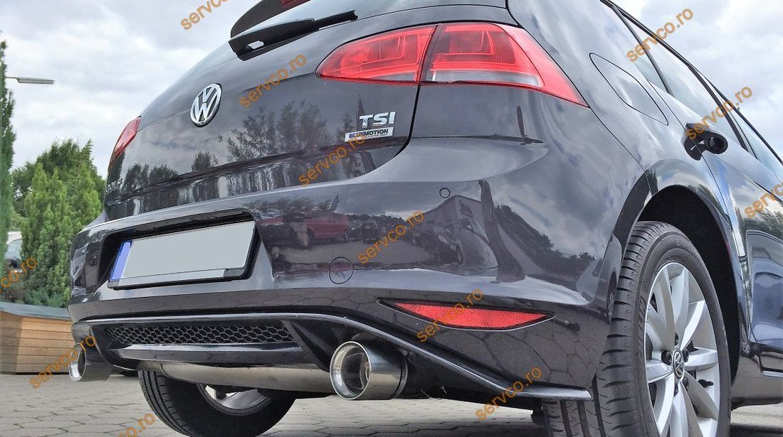 Difuzor spoiler prelungire bara spate VW Golf 7 GTI