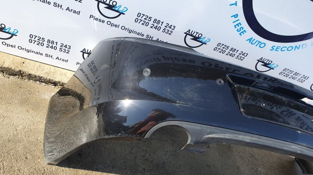 Difuzor spoiler spate dubla evacuare Opel Insignia Limuzina Sedan