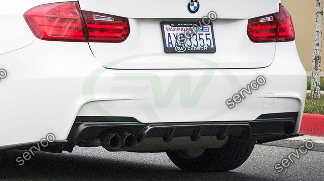 Difuzor spoiler tuning spoiler bara spate M Pachet BMW F30 F31 F35 Aerodynamic Perfomance v2