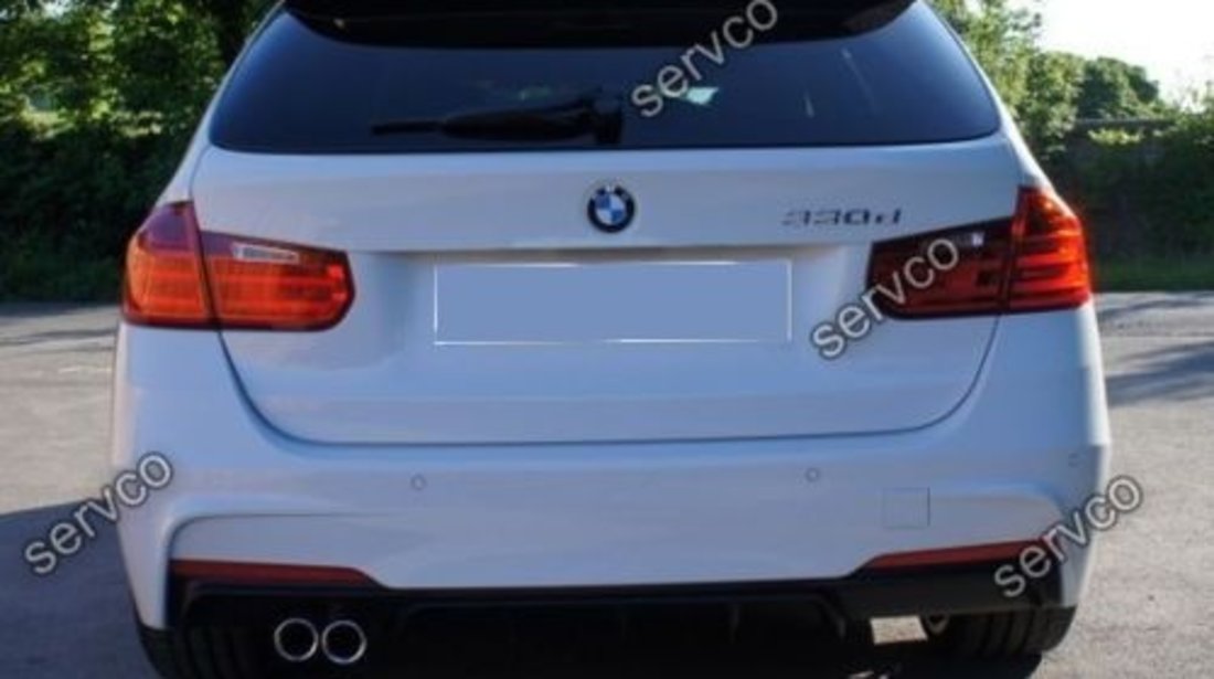 Difuzor spoiler tuning spoiler bara spate M Pachet BMW F30 F31 F35 Aerodynamic Perfomance v2