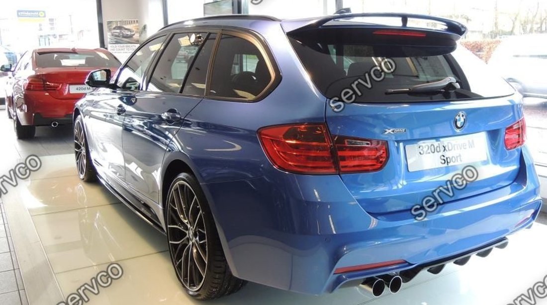 Difuzor spoiler tuning spoiler bara spate M Pachet BMW F30 F31 F35 Aerodynamic Perfomance v2