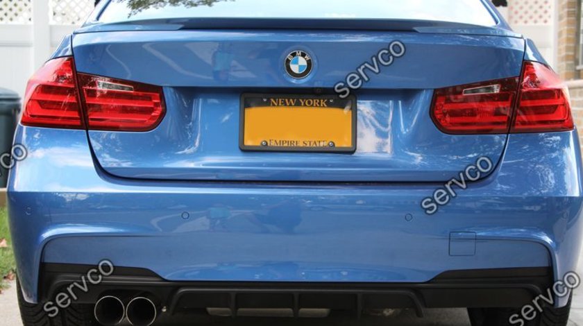 Difuzor spoiler tuning spoiler bara spate M Pachet BMW F30 F31 F35 Aerodynamic Perfomance v2