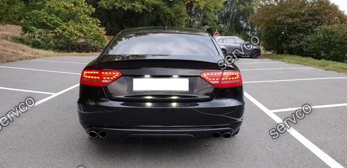 Difuzor spoiler tuning sport bara spate Audi A5 Sportback ABT S5 Sline S line 09-12 v2