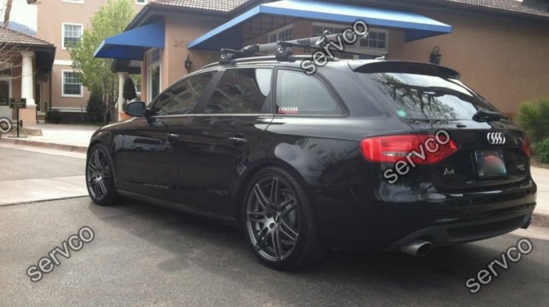 Difuzor tuning sport bara spate AUDI A4 B8 Sline S4 Rs4 ver7