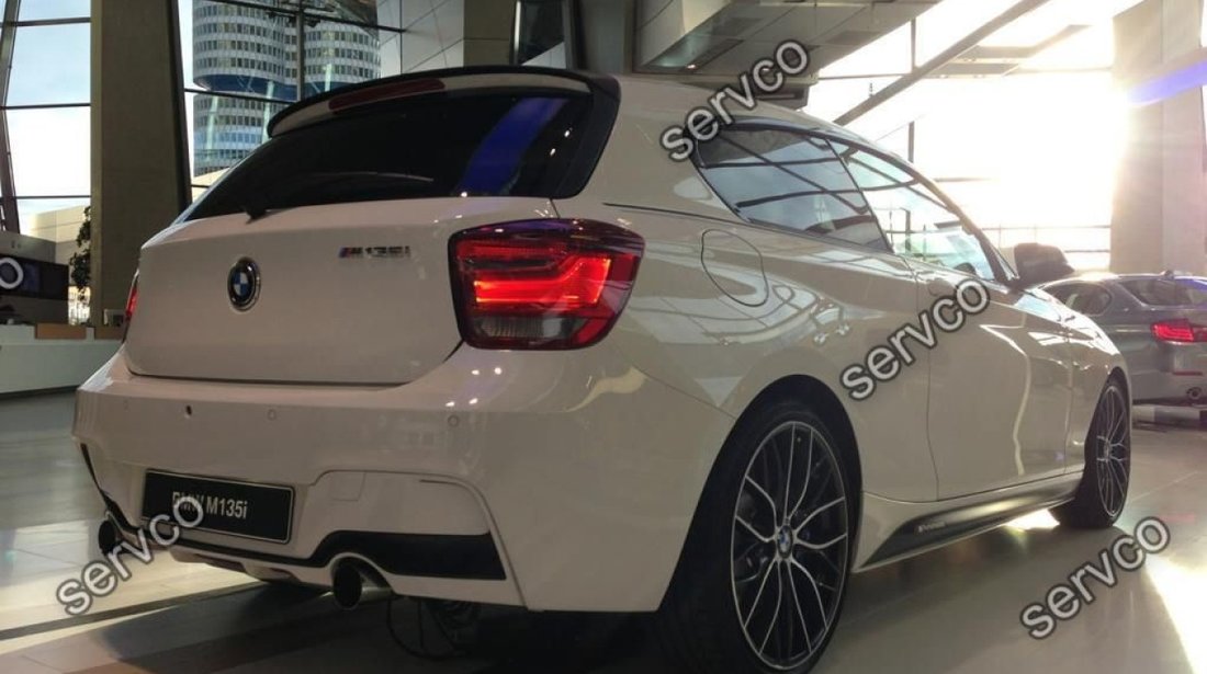 Difuzor tuning sport bara spate BMW F20 F21 Seria 1 Hamann Mpack Perfomance 2012-2018 ver1