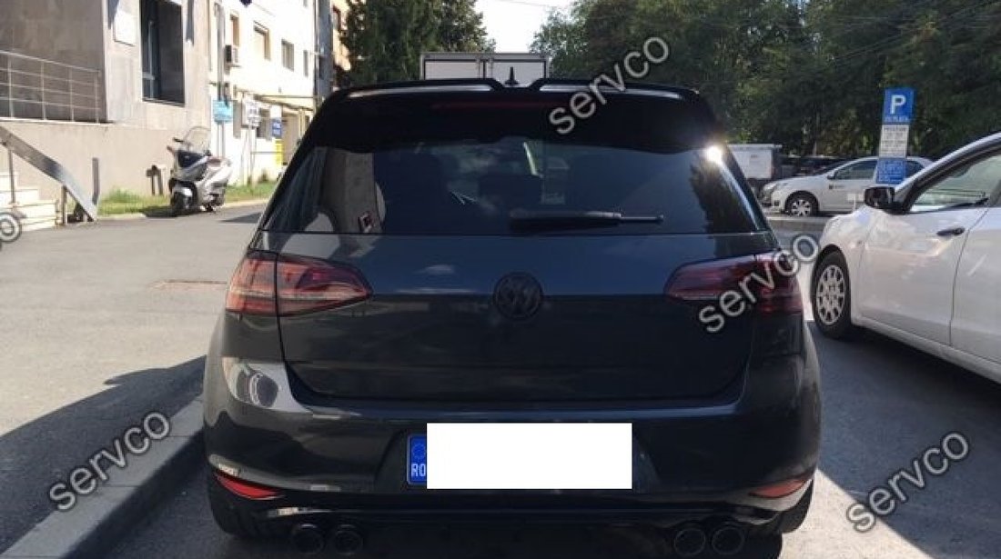 Difuzor tuning sport prelungire bara spate VW Golf 7 ABT 2013-2016 v3