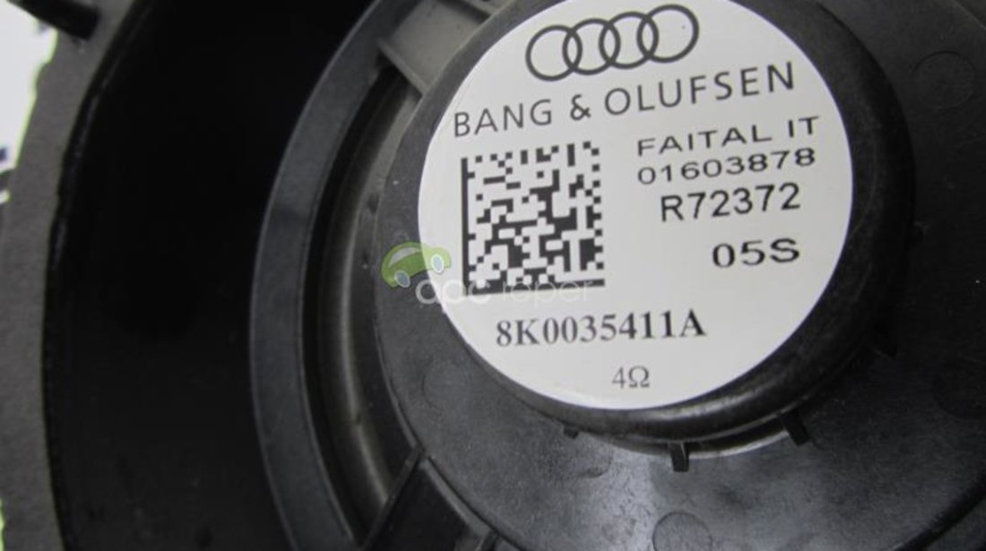Difuzor usa spate Audi A4 8k, A5 8t cod 8K0035411A Bang & Olufsen