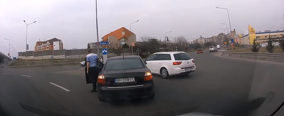 Dilema anului 2021: cine este vinovat pentru acest incident din giratoriu? Dilema anului 2021: cine este vinovat pentru acest incident din giratoriu?