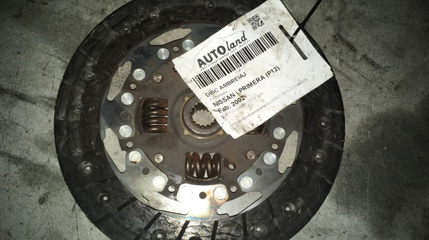 Disc Ambreiaj 1.8 Benzina Nissan PRIMERA P12 2002